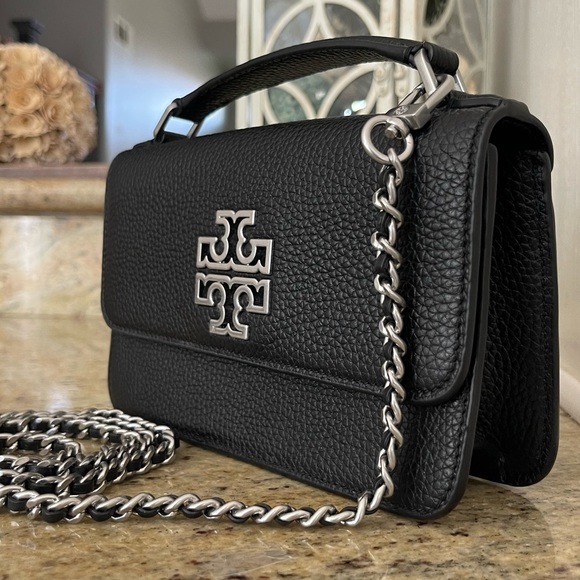 New Tory Burch 🖤 Britten top handle crossbody - Picture 2 of 7
